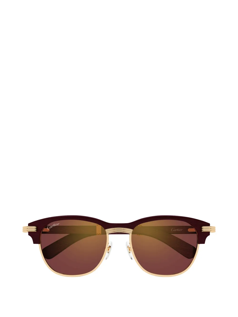 Cartier Eyewear logo-detail sunglasses