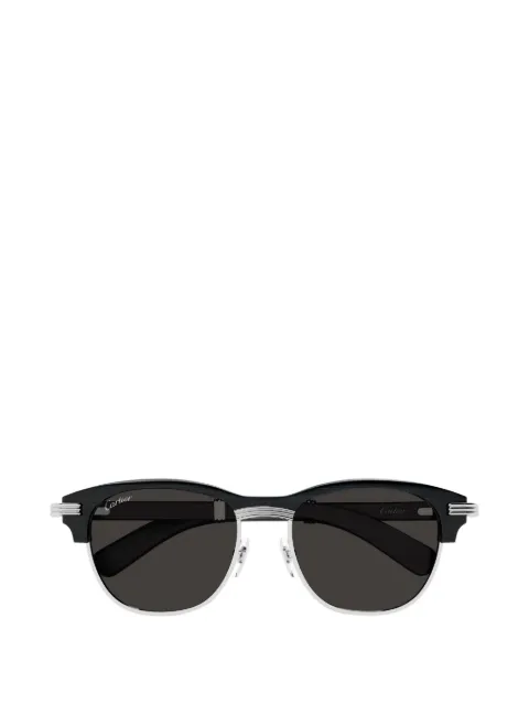 Cartier Eyewear logo-detail sunglasses