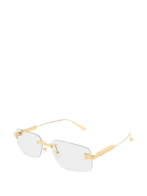 Cartier Eyewear gafas Santos de Cartier con montura rectangular