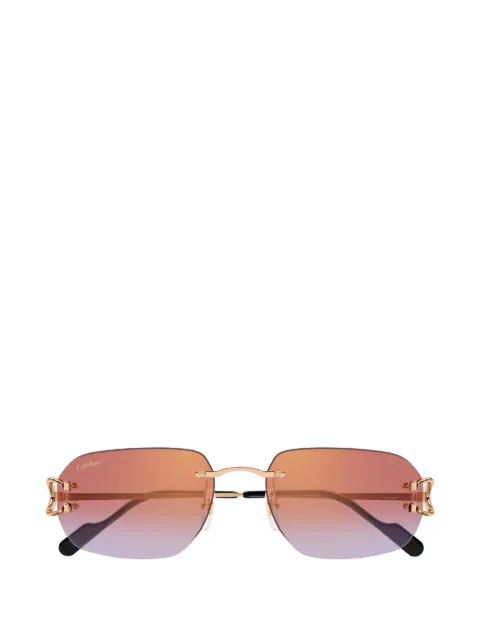 Cartier Eyewear C de Cartier rimless sunglasses
