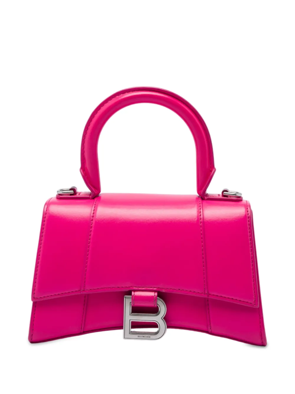 Balenciaga Pre-Owned 2020 XS Hourglass Satchel-Tasche aus Kalbsleder - Rosa