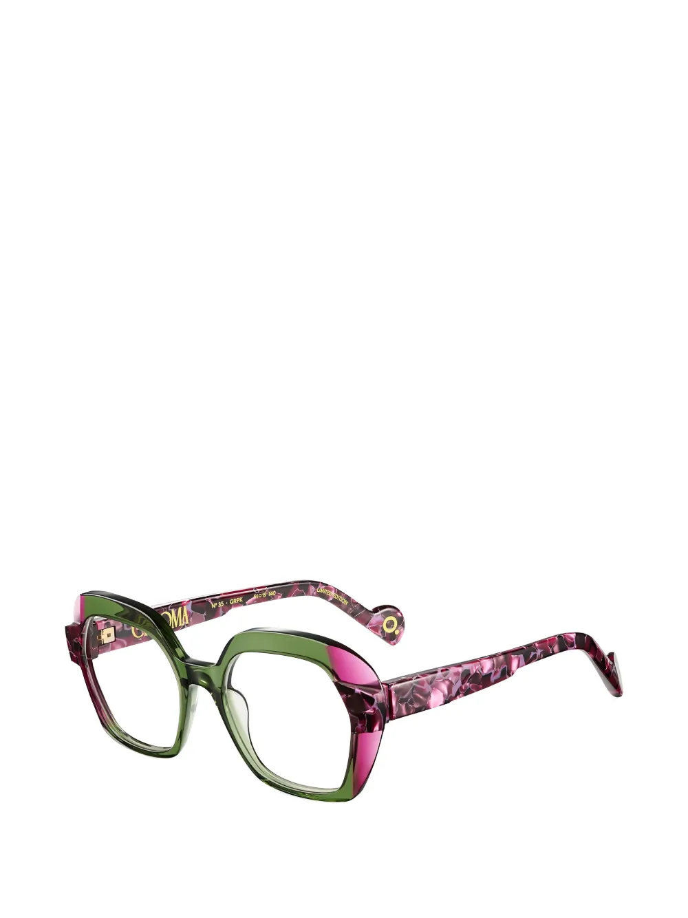 Etnia Barcelona Chroma geometric-frame glasses - Verde