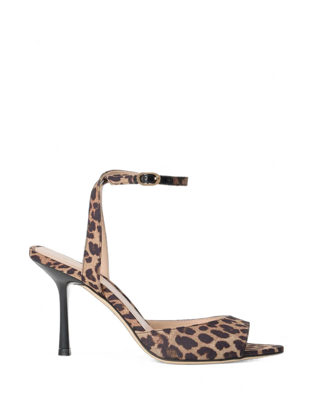 Stuart Weitzman Lexington leopard-print sandals