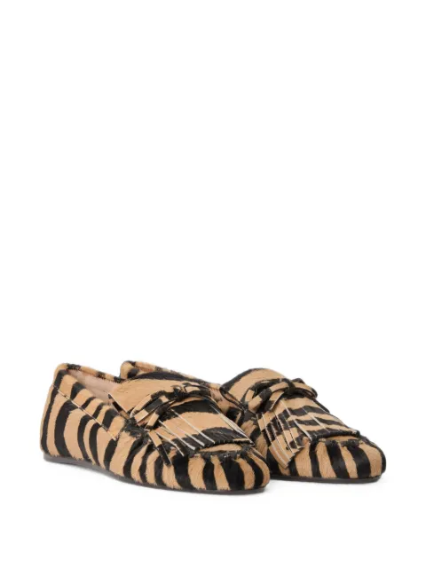 Stuart Weitzman Britt Fringe loafers