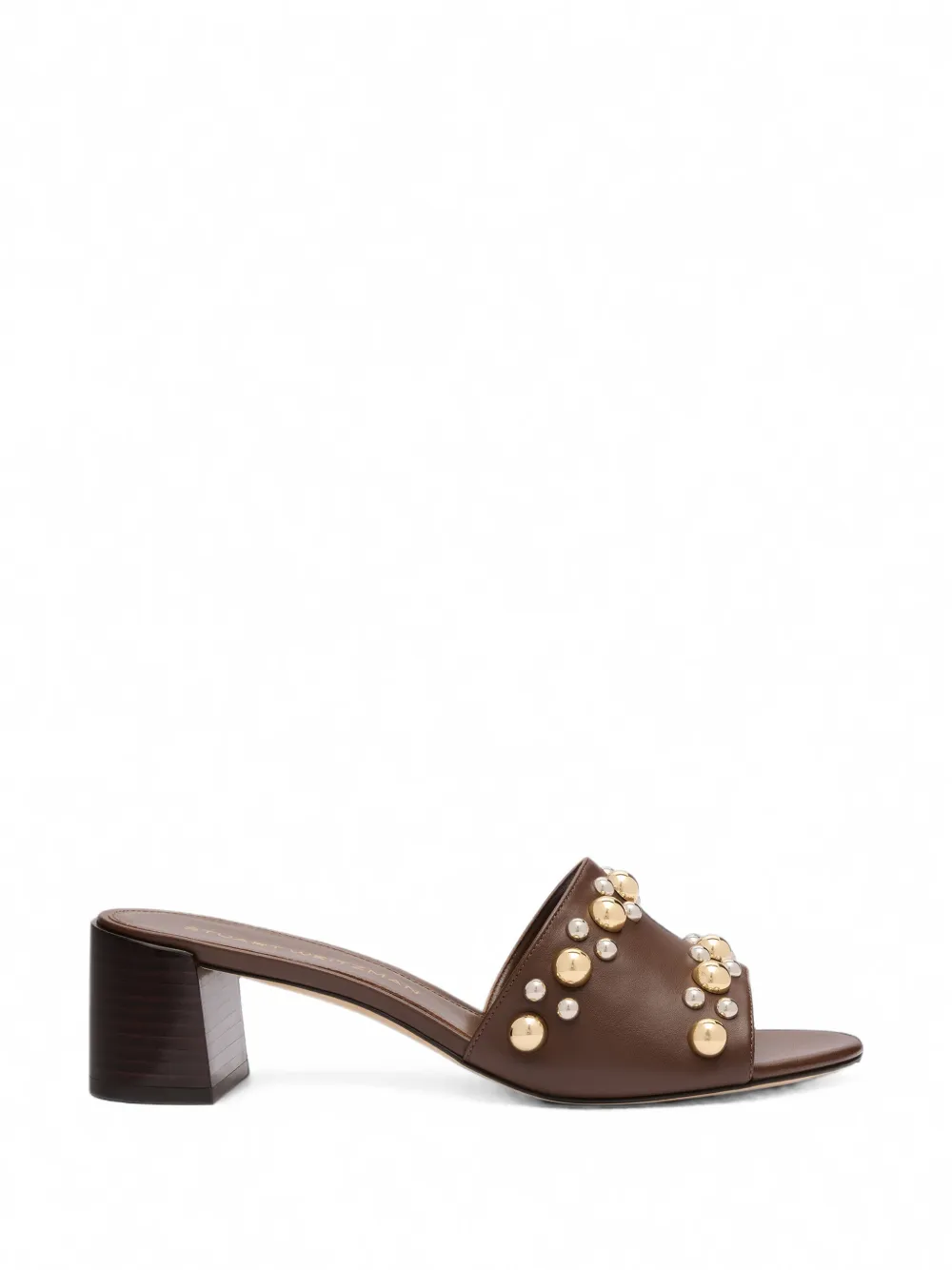 Stuart Weitzman Perry stud-embellished sandals