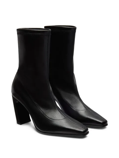 Stuart Weitzman Stassi stretch-leather ankle boots