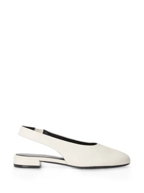 Stuart Weitzman Lenny leather slingback pumps