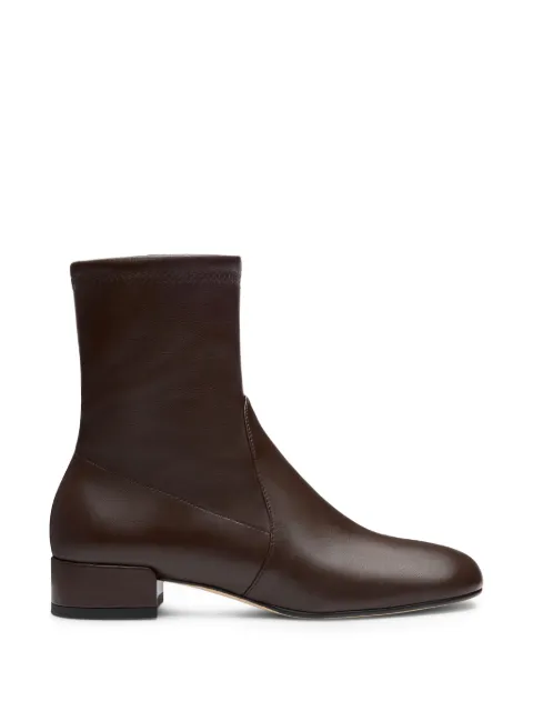 Stuart Weitzman botines Bacari de piel de napa stretch