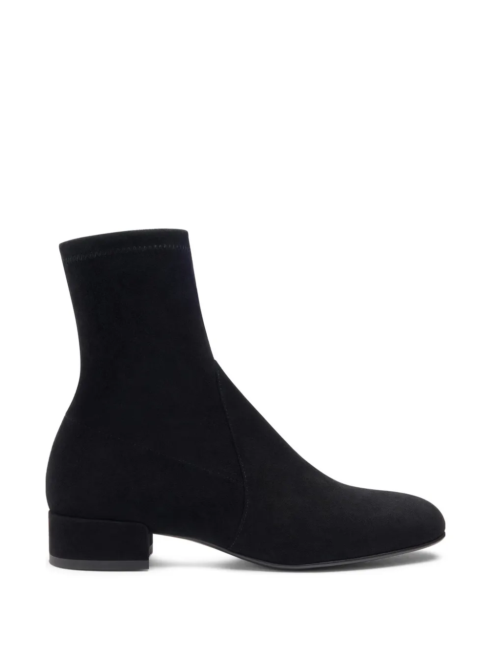 Stuart Weitzman Bacari 25 suede ankle boots - Nero