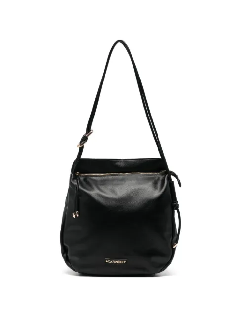 CAFèNOIR logo-plaque shoulder bag