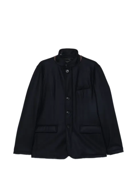 Herno high-neck button-up jacket
