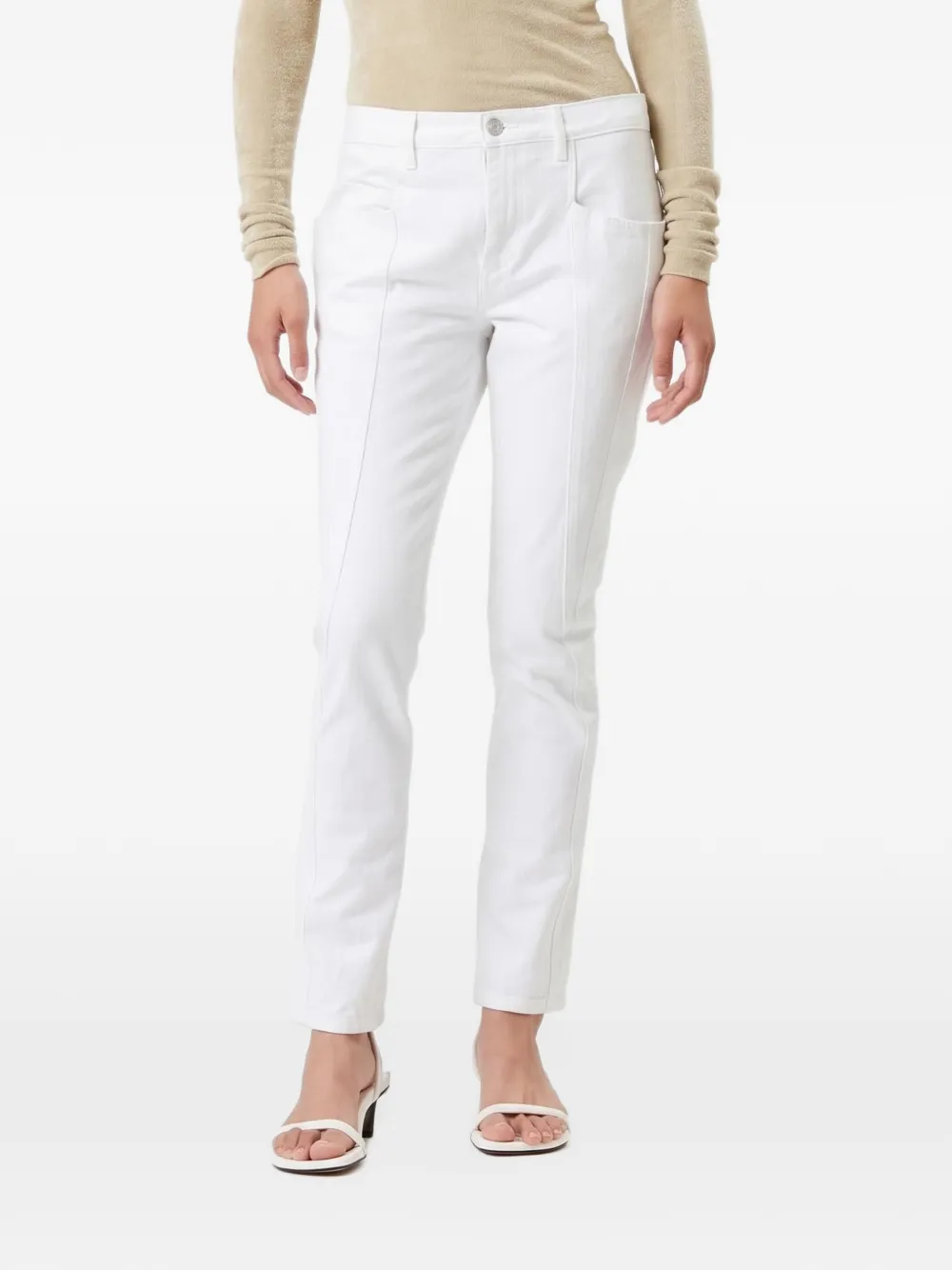 ISABEL MARANT Vikira Jeans - Weiß