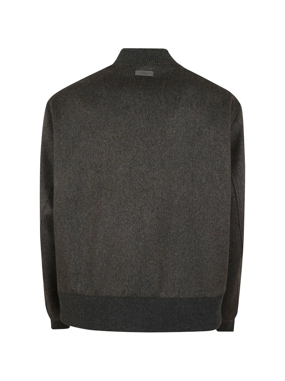 Lardini Bomberjack met geribbelde afwerking Grijs