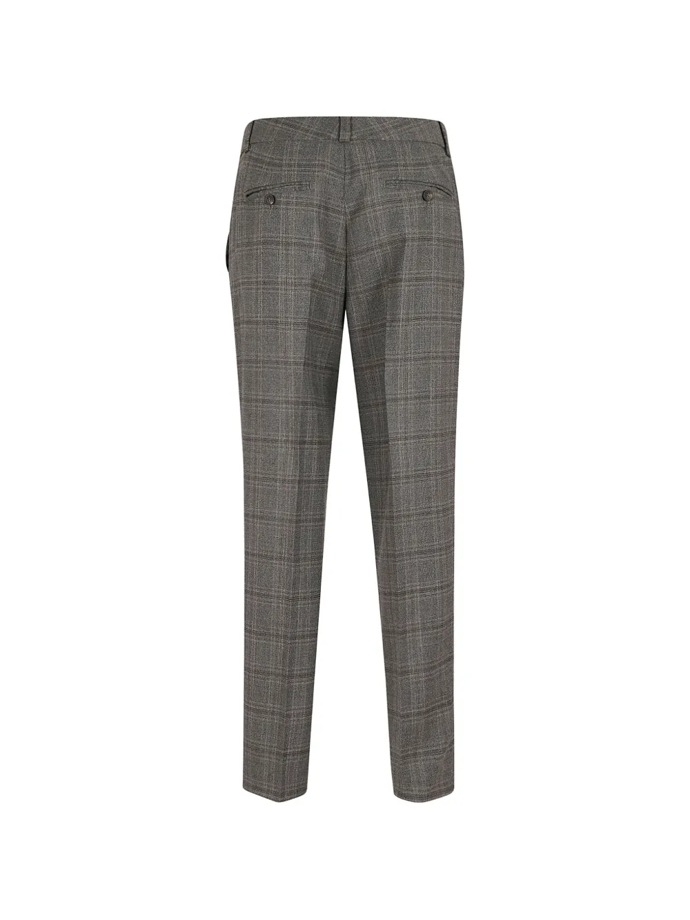 Peserico Geruite pantalon Grijs