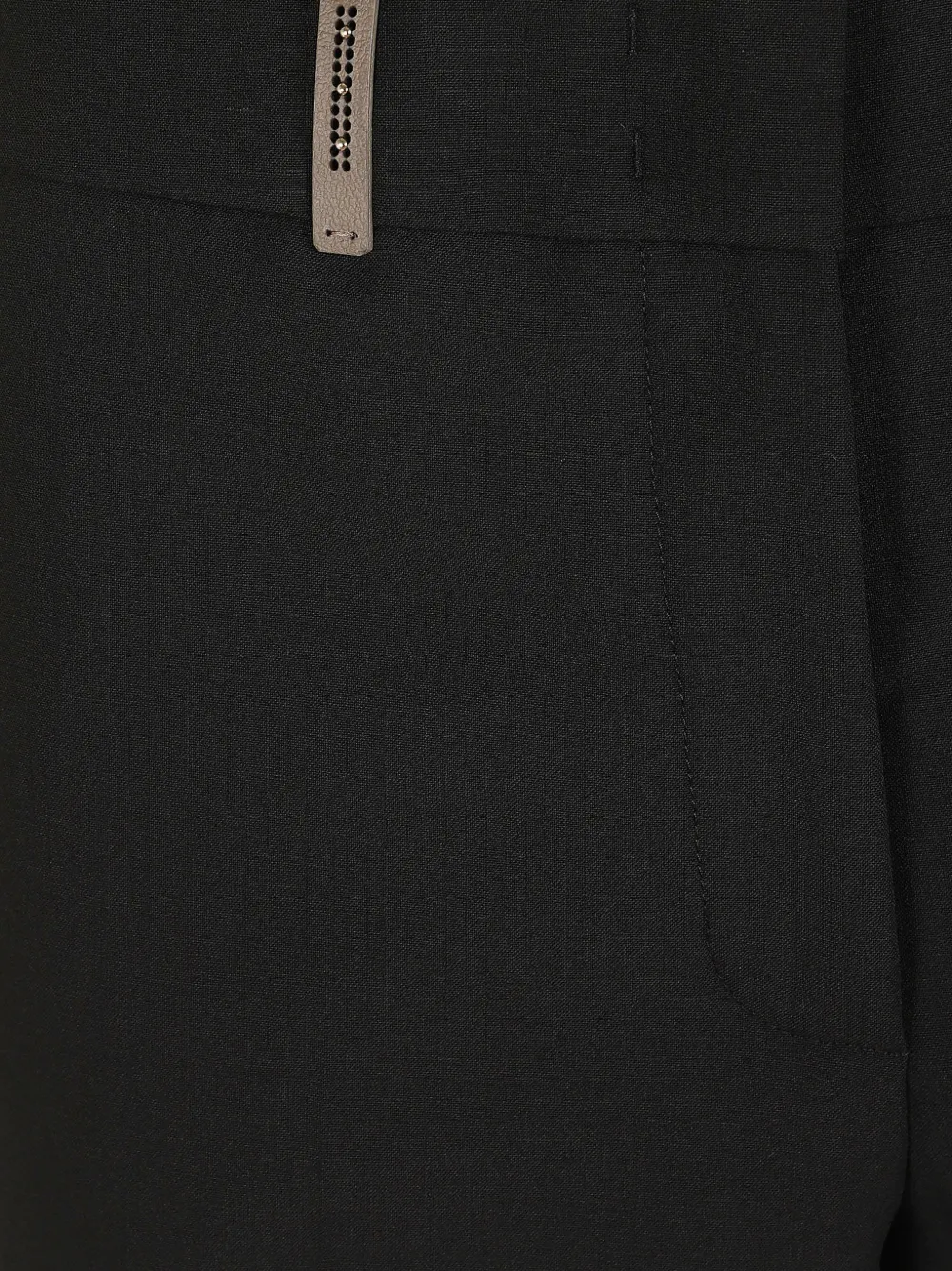 Peserico Broek met verfraaid detail Zwart
