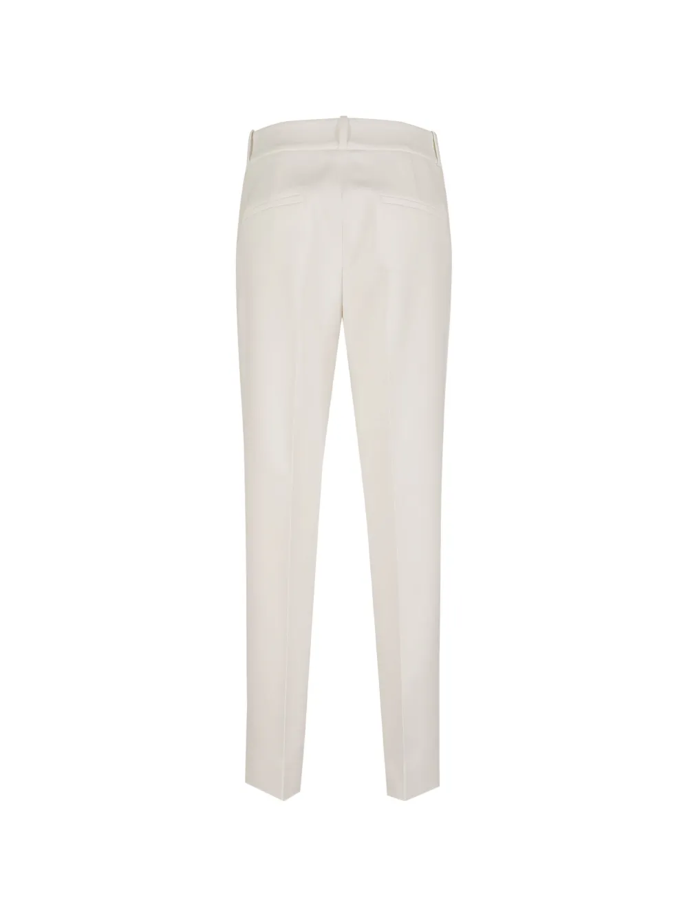 Peserico Pantalon met logoplakkaat Wit
