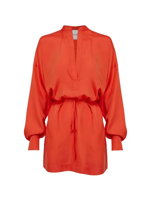 BONDI BORN Mini Tunic silk dress