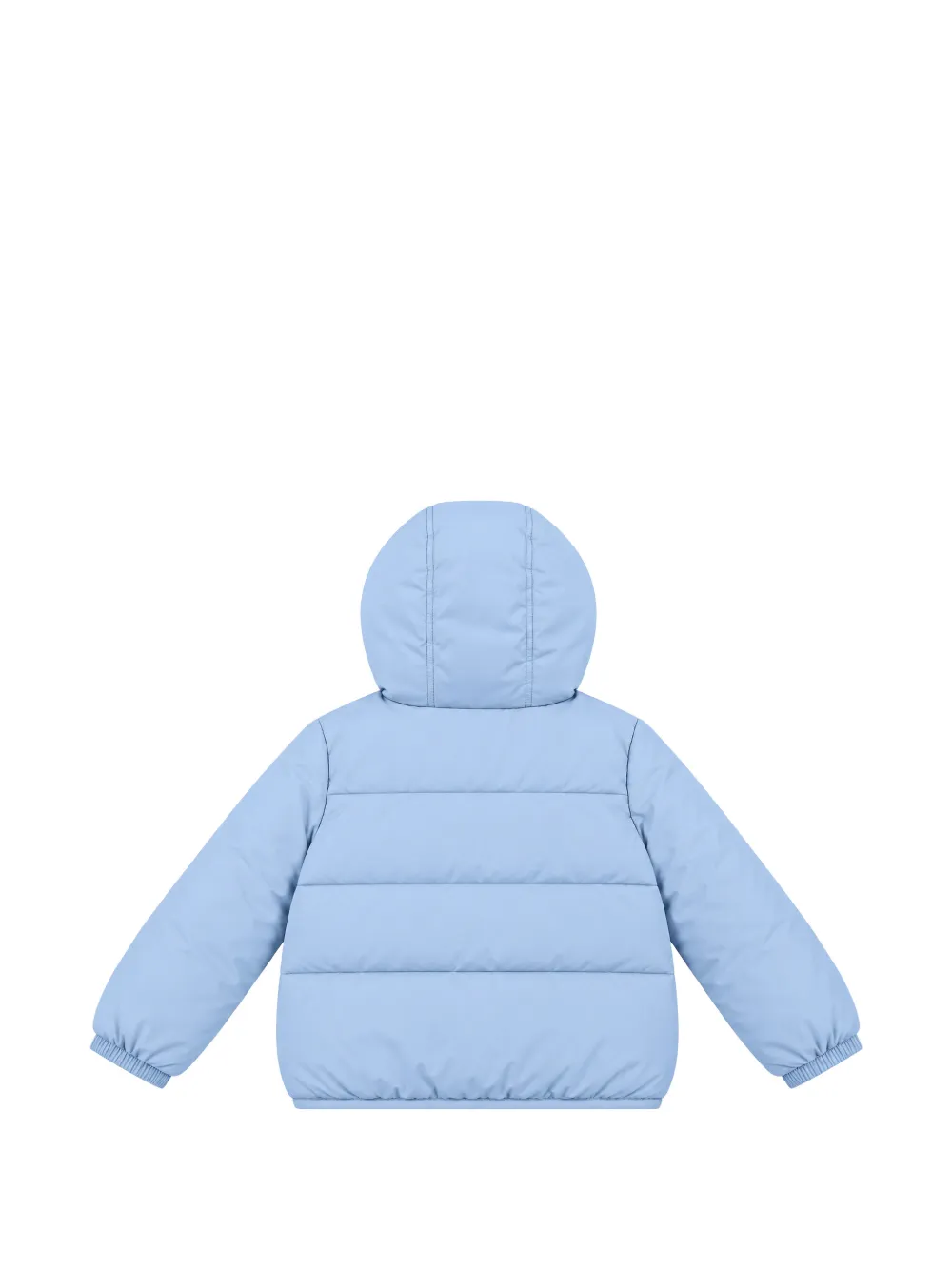 K Way Kids padded hooded jacket Blauw