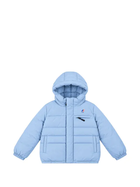 K Way Kids padded hooded jacket