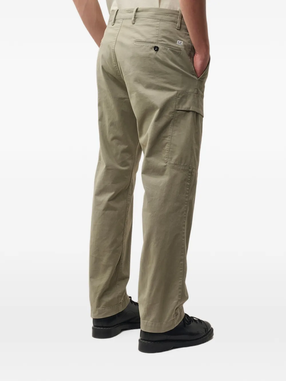 C.P. Company Cargo broek met Lens-detail Beige