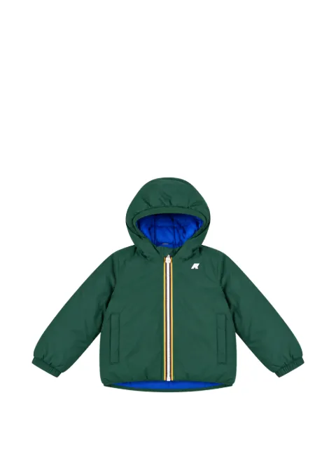 K Way Kids reversible hooded jacket
