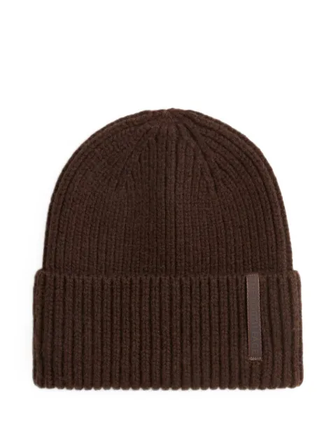 The North Face ribbed-knit beanie hat