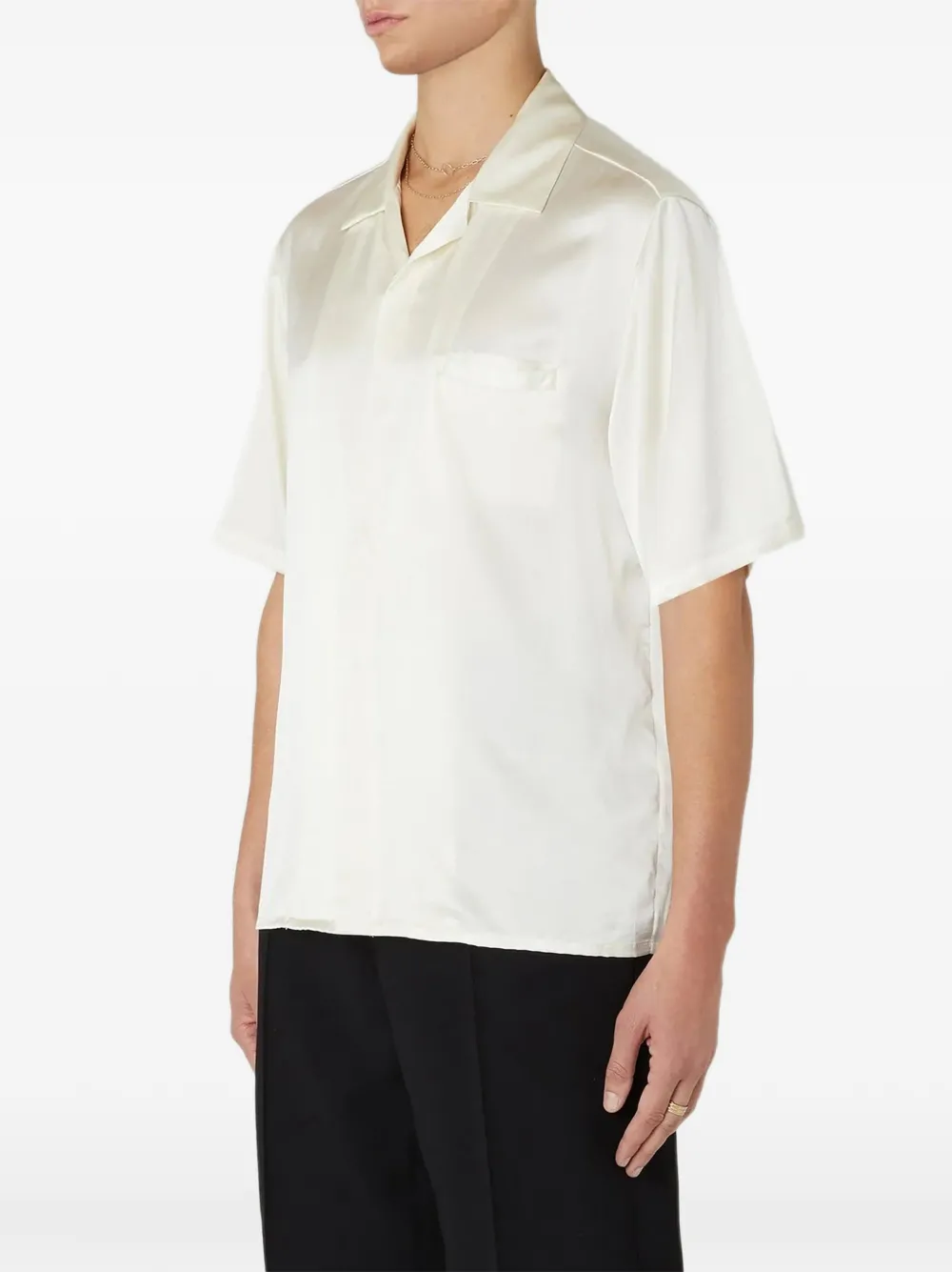 NING DYNASTY Mulberry short-sleeve shirt