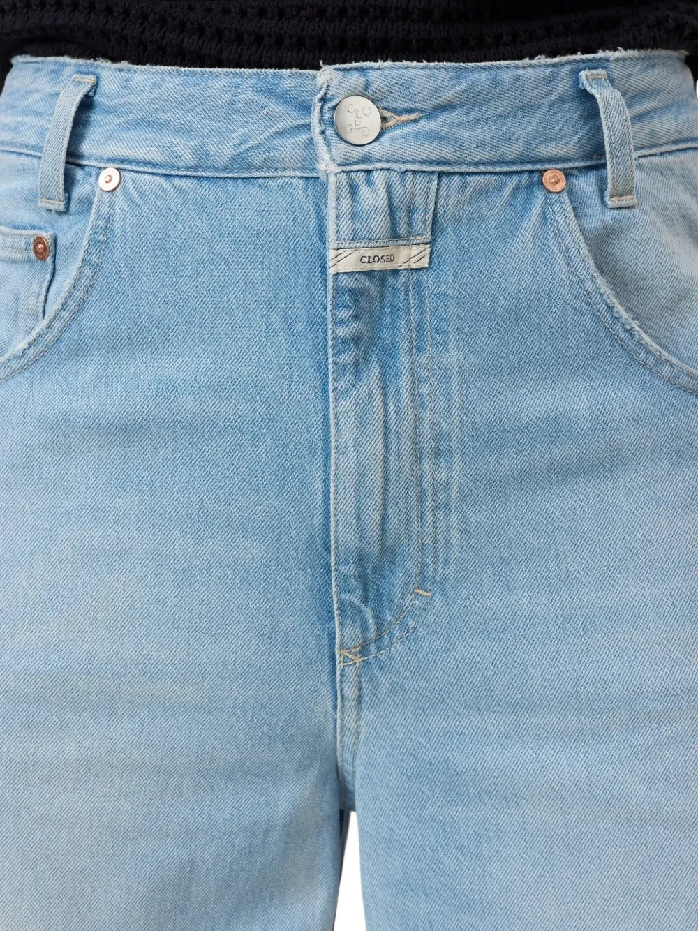 Closed Morus wide-leg jeans Blauw