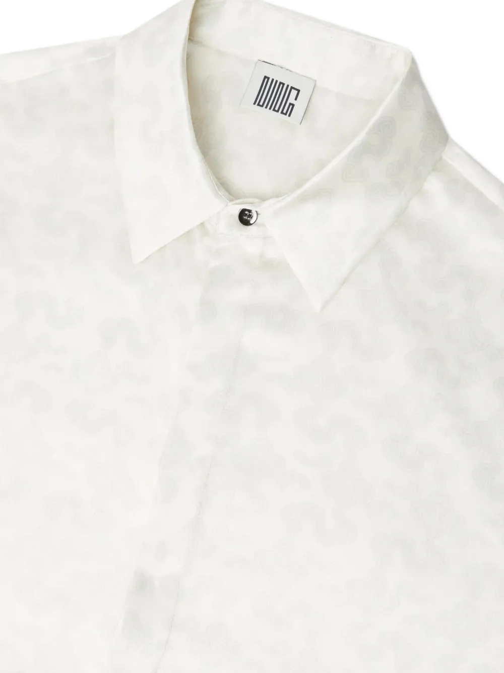 NING DYNASTY Core Cloud silk shirt Beige
