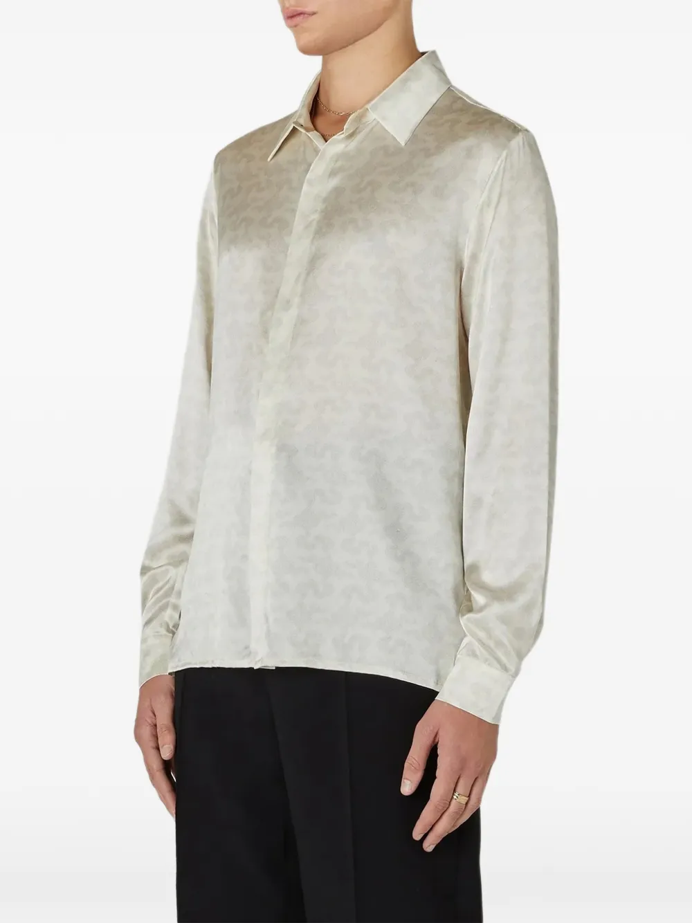 NING DYNASTY Core Cloud silk shirt