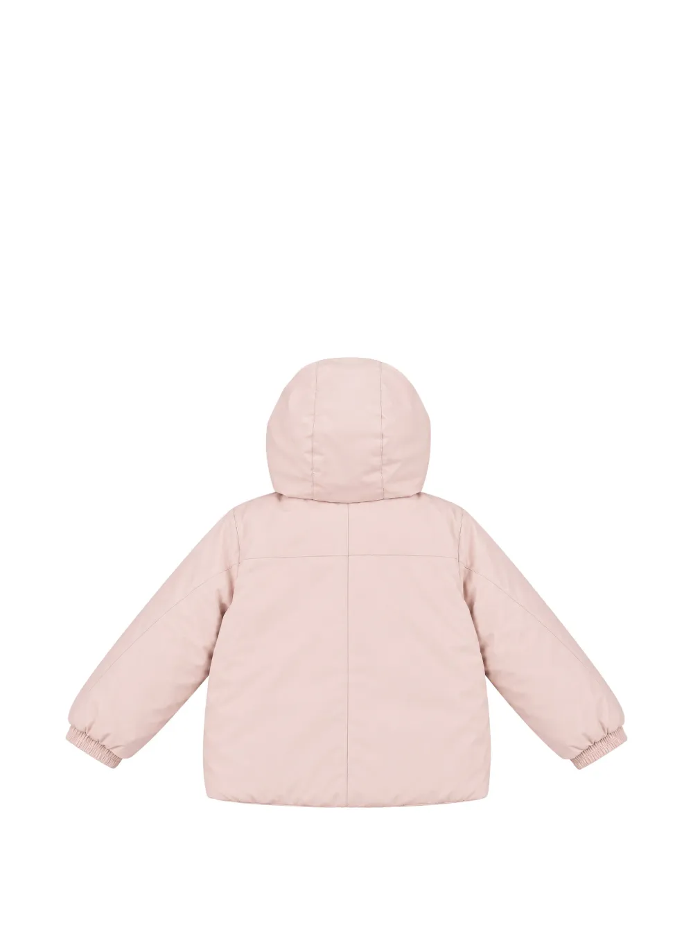 K Way Kids reversible quilted hooded jacket Roze