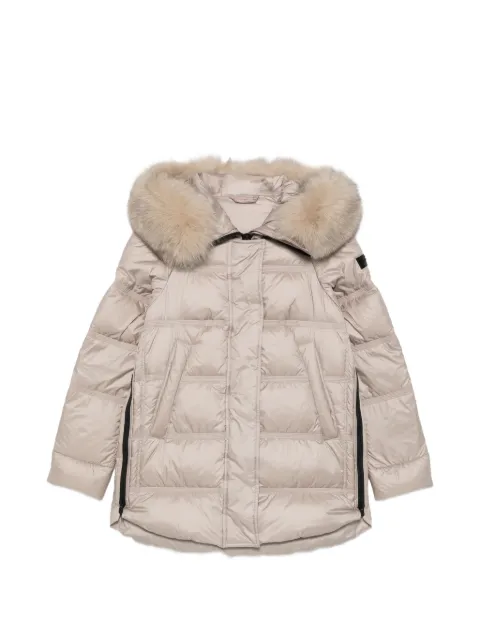 Peuterey fur-trim quilted coat