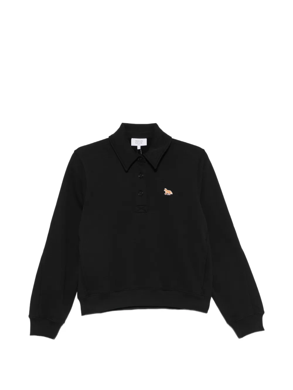Maison Kitsuné fox-patch polo shirt