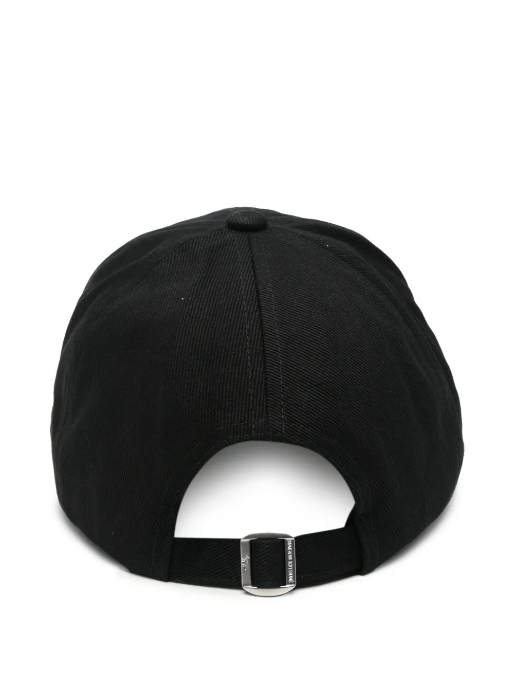 Maison Kitsuné Fox Patch baseball cap Zwart