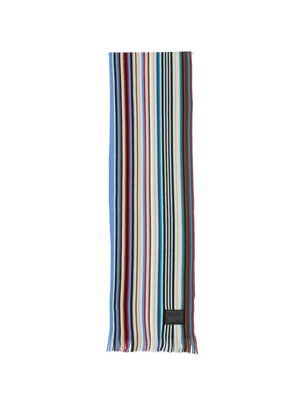 Paul Smith Artist Stripe scarf - Blau
