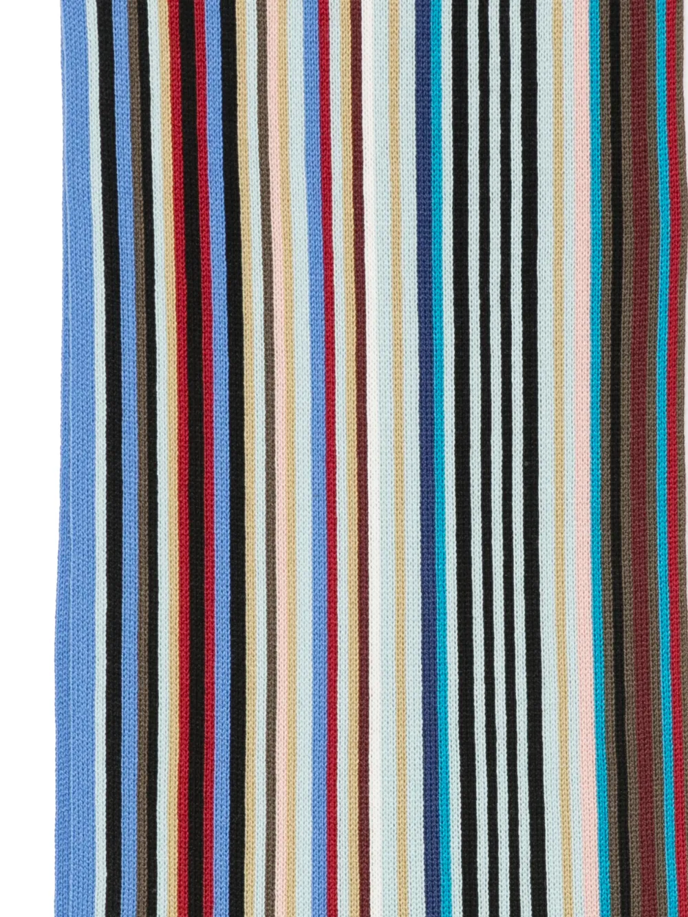 Paul Smith Artist Stripe scarf Blauw