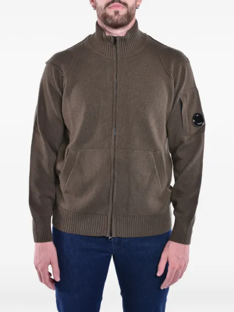 C.P. Company Lens zipped cardigan