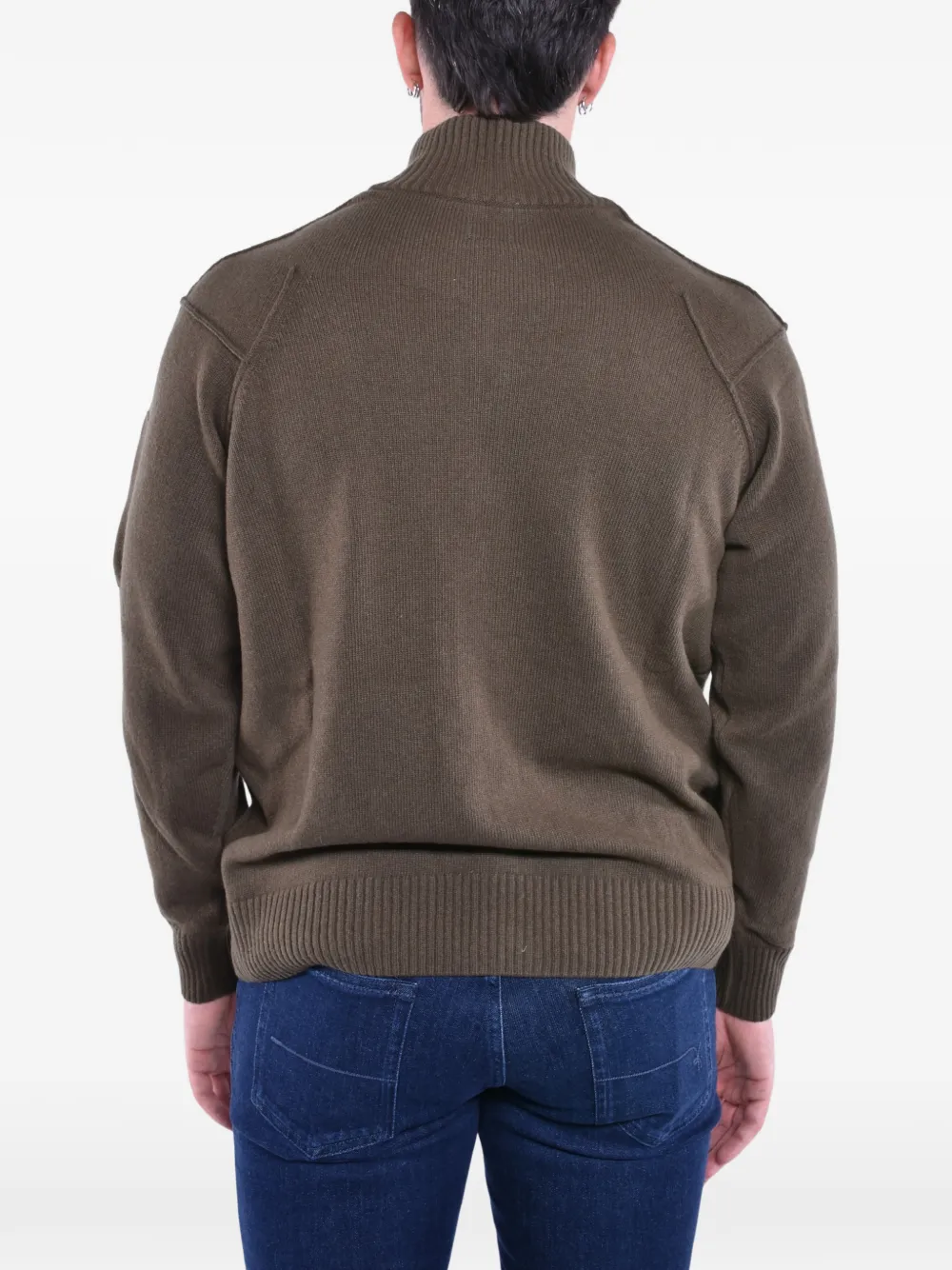 C.P. Company Lens vest met rits Groen