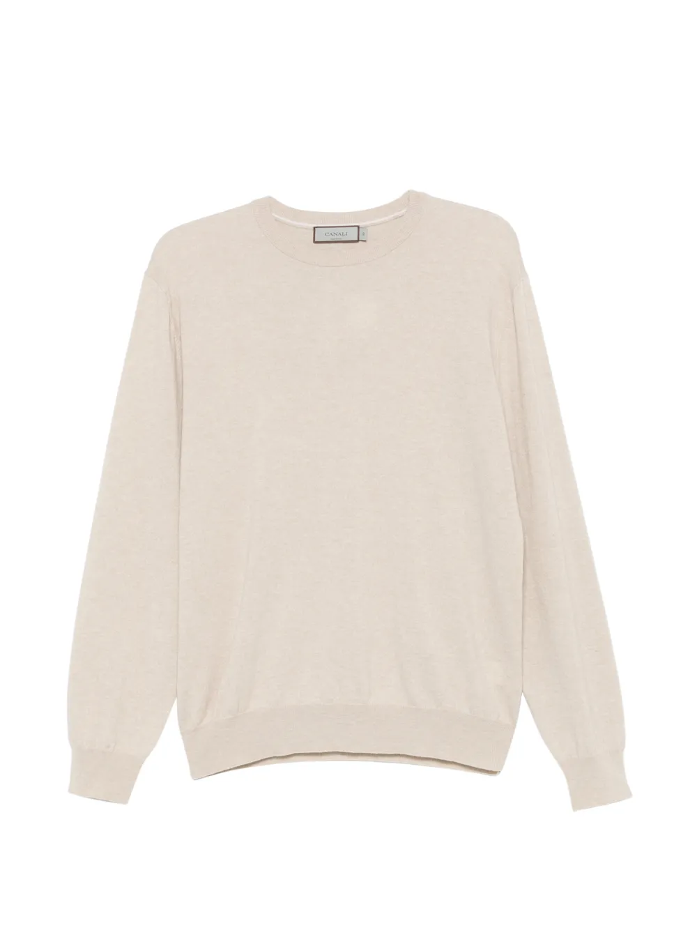 Canali fine-knit cashmere sweater