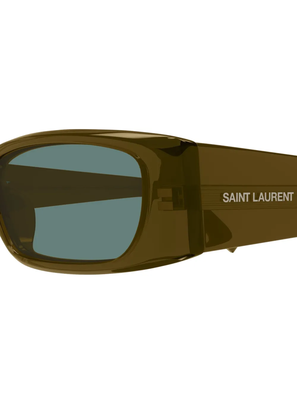 Saint Laurent Eyewear SL 942 zonnebril met rechthoekig montuur Bruin