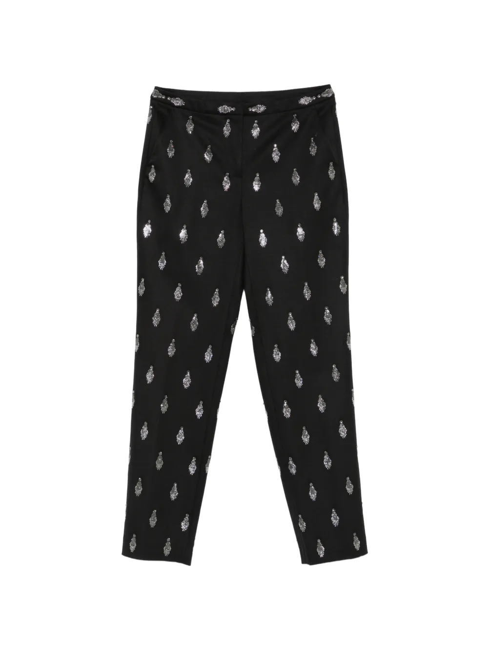 Genny rhinestone-embellished tailored trousers
