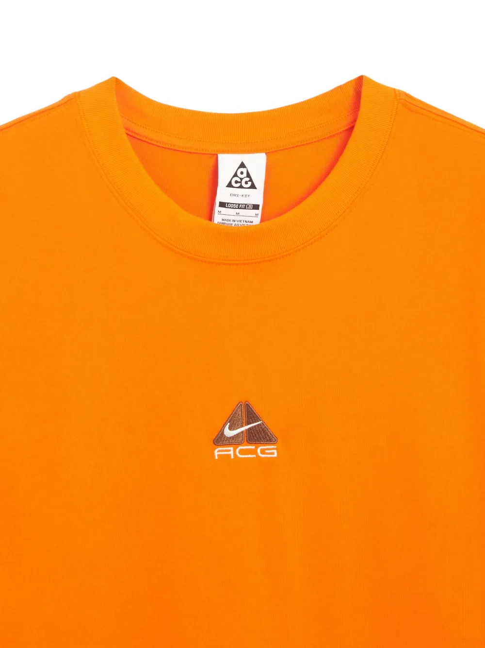 Nike ACG Lungs T-shirt met logoprint Oranje