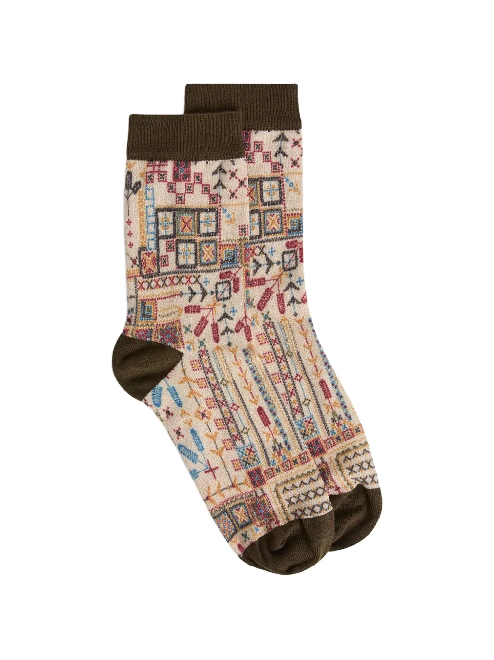 MOMONÌ Nanami printed socks