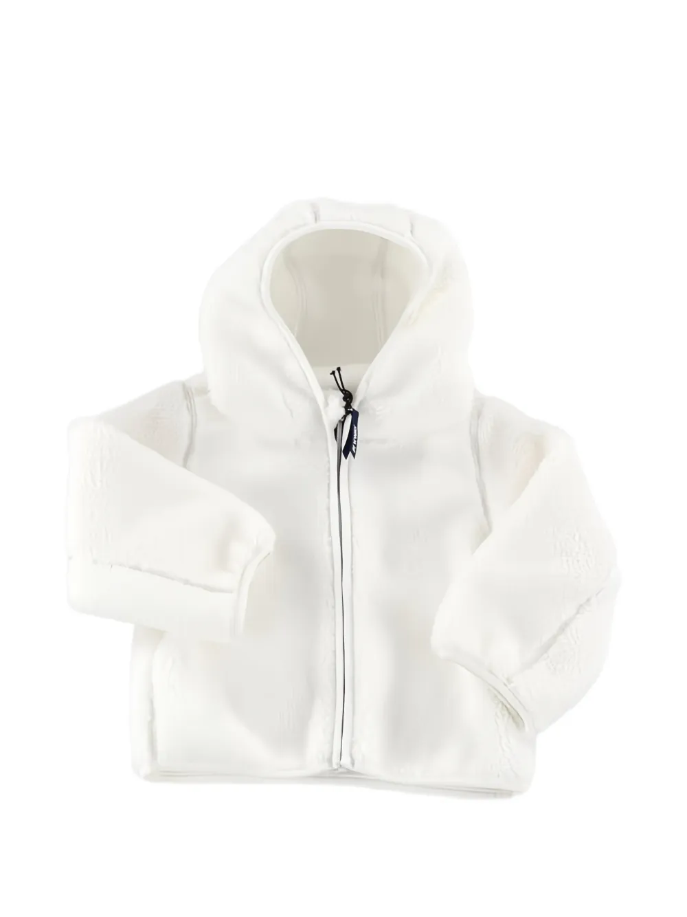 K Way Kids Janne polar hooded jacket - Bianco