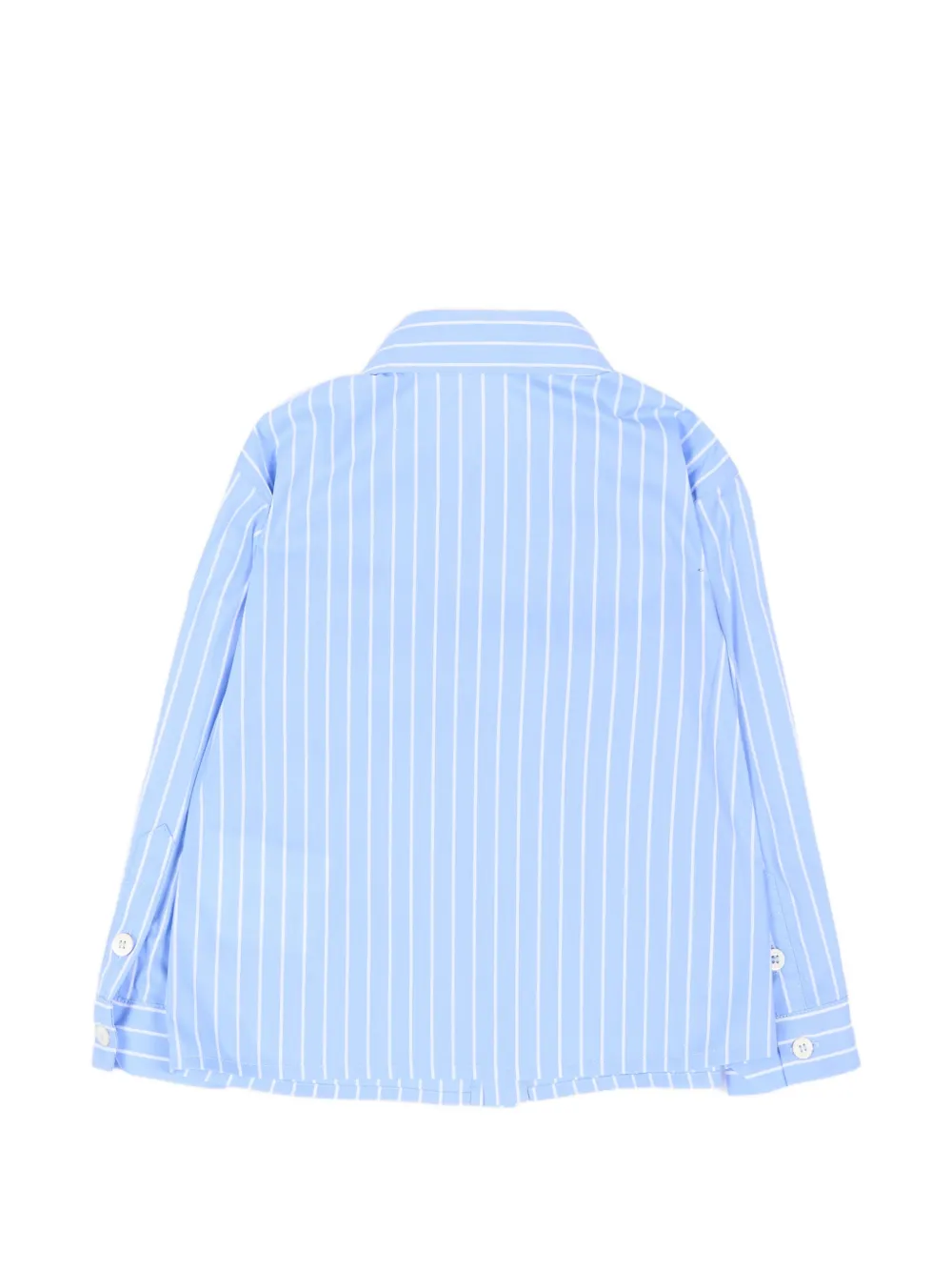 Roberto Cavalli Junior Shirt met logopatch Blauw