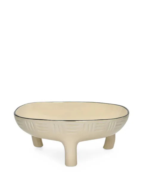 Pomax Meet the Kutis tripod decorative platter