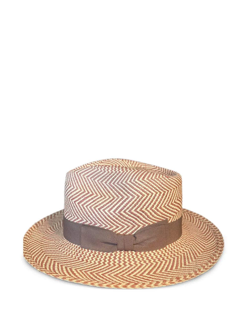 PALMARA HATS The Theater One zig-zag straw hat