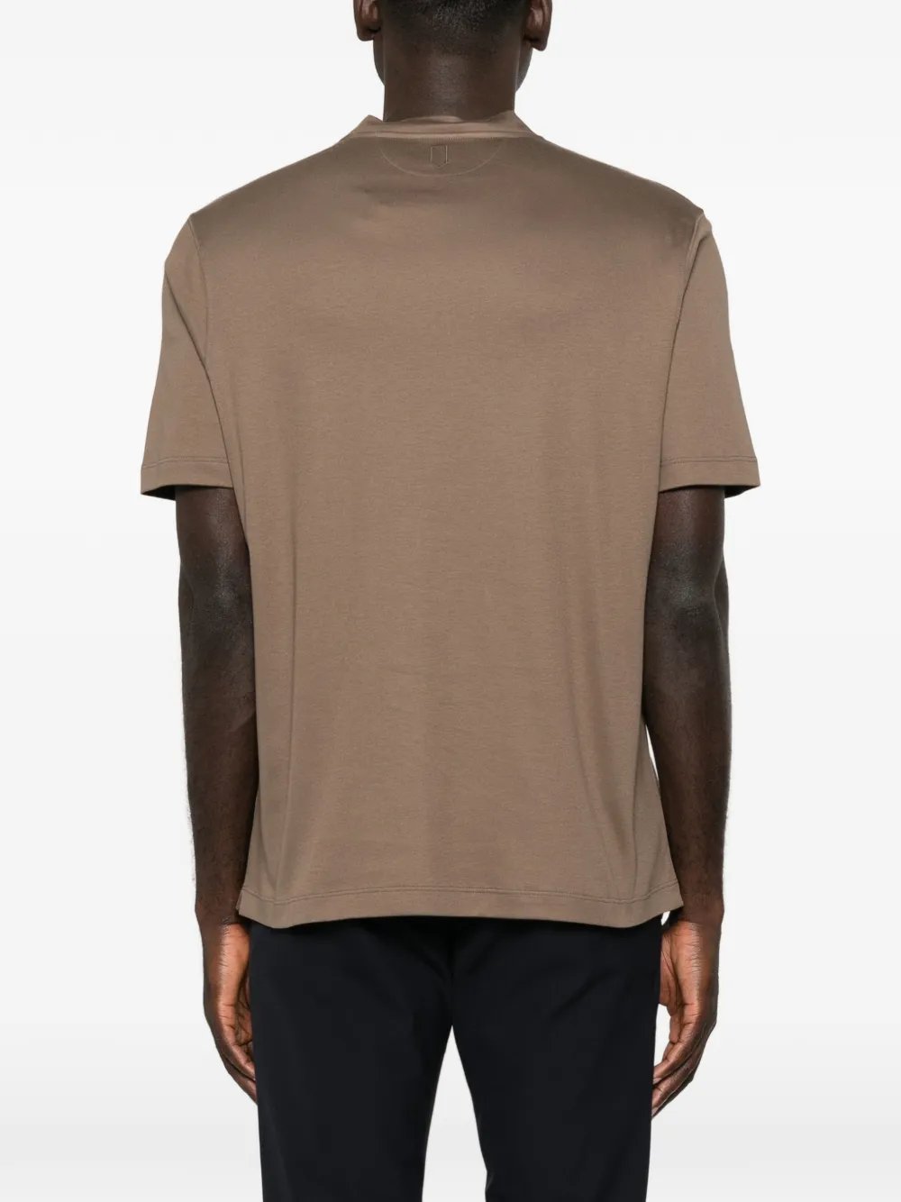 Canali Trui met ronde hals Beige