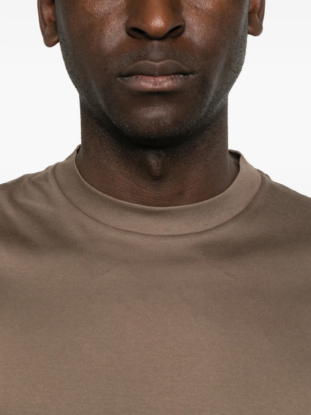 Canali Trui met ronde hals Beige