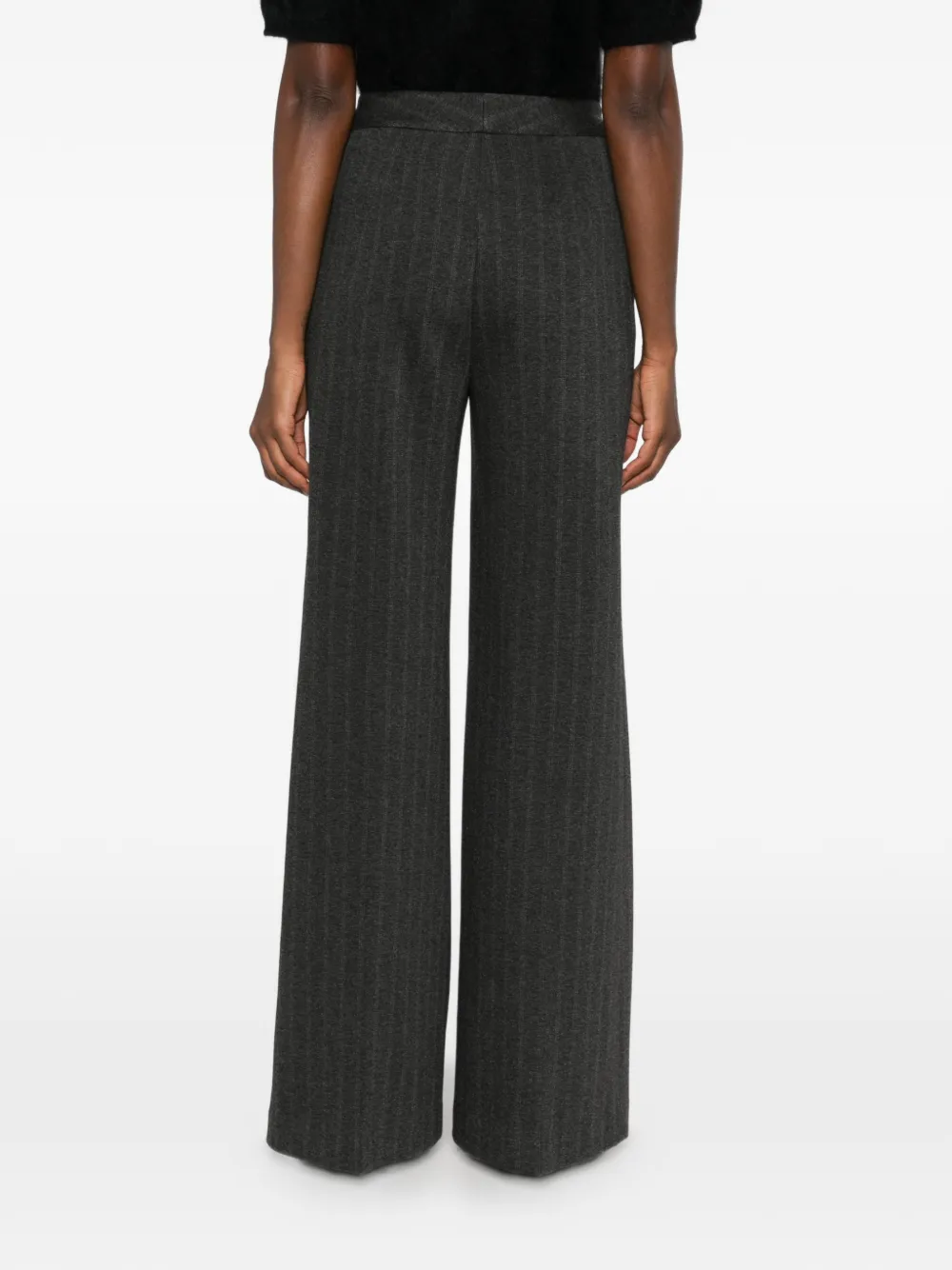 Via Masini 80 Broek met wijde pijpen Grijs